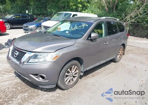 2014 Nissan Pathfinder Sv из США, поврежденный, VIN 5N1AR2MN5EC657311